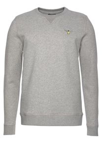 Chiemsee, Herren Sweatshirt, Blau / Hellgelb / Graumeliert