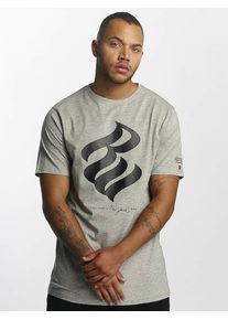 Rocawear, Herren T-Shirt, Graumeliert / Schwarz
