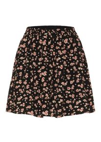 Véro Moda VERO MODA, Damen Rock, Hellbeige / Rot / Schwarz