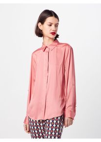 DKNY, Damen Bluse 'ROLL HIDDEN PLACKET', Rosa