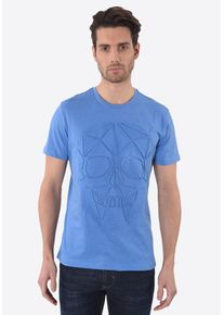 Kaporal5 Kaporal, Herren T-Shirt 'Holk Ligrme', Royalblau