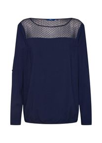 Tom Tailor, Damen Bluse, Dunkelblau