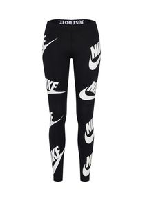 Nike Sportswear, Damen Soprtliche Leggins, Schwarz / Weiß