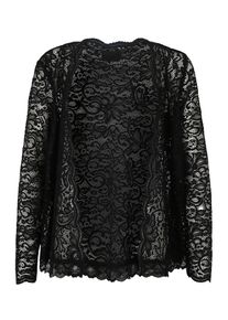 ZIZZI, Damen Pullover 'XASHAKE, L/S, CARDIGAN', Schwarz