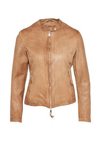 Be Edgy, Damen Lederjacke 'JADA', Cognac