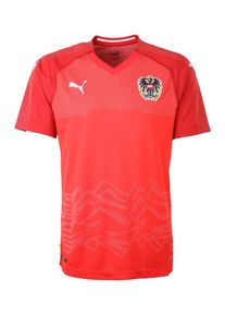 Puma, Herren Sportshirt '&Ouml;sterreich Trikot Heim 2018 Replica', Rot
