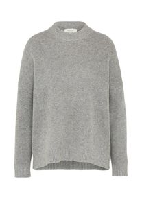 Selected Femme, Damen Pullover 'SFRIFA LS HIGHNECK KNIT J', Hellgrau