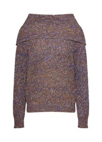 Vila, Damen Pullover, Chamois / Blau