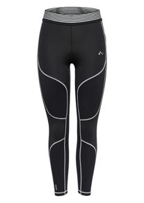 Only Play, Damen Trainingstights, Schwarz / Weiß