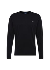 Gant, Herren Langarmshirt, Schwarz