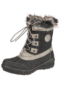 Kimberfeel, Damen Winterstiefeletten, Greige / Schwarz