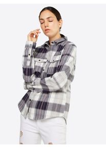 Superdry, Damen T Shirt 'IMOGEN LUMBERJACK CHECK ', Navy / Pink / Wei&szlig;