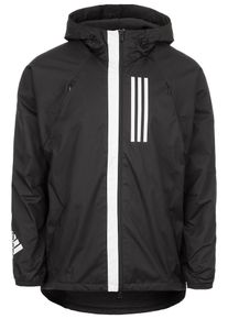 adidas Performance, Herren Kapuzenjacke, Schwarz / Wei&szlig;