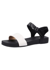Clarks, Damen Sandale, Schwarz / Weiß