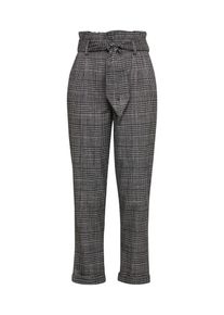 Mbym, Damen Hose 'Thilda', Grau / Schwarz