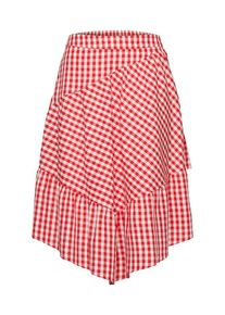 Vila, Damen Rock 'VISAMMA', Rot / Wei&szlig;