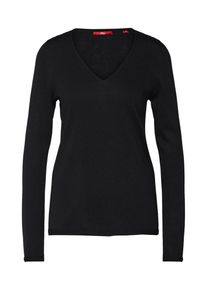s.Oliver RED LABEL, Damen Pullover, Schwarz