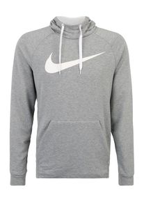 Nike, Herren Sportpullover mit Swoosh-Print, Grau