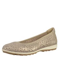 Jana, Damen Ballerinas, Beige