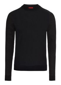 Hugo, Herren Pullover 'Seitor 10209845 01', Schwarz