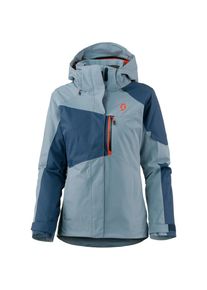 Scott, Damen Jacke 'Ultimate', Marine / Rauchblau / Neonorange