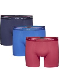 Tommy Hilfiger, Herren Unterw&auml;sche, Blau / Navy / Pastellrot