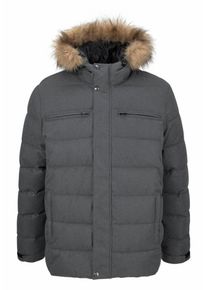 Polarino, Herren Winterjacke, Graumeliert