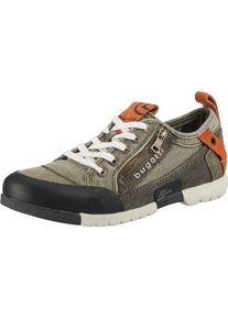 Bugatti, Herren Schnürschuhe 'Tombuctu', Khaki / Dunkelorange / Schwarz