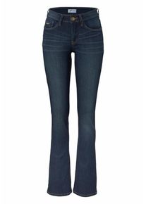 Arizona, Damen Bootcut-Jeans 'Baby-Boot', Blue Denim