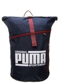 Puma, Damen Rucksack 'Sole', Navy / Dunkelrot / Weiß