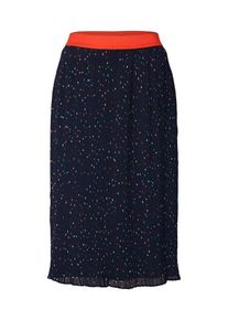 Tom Tailor Denim, Damen Rock, Navy / Orangerot