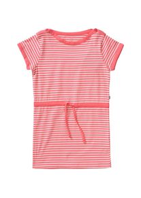 Color Kids, Mädchen Kleid 'Nilja', Koralle / Weiß
