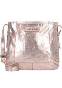 Taschendieb Wien, Damen Umhängetasche Leder 30 cm, Rosegold