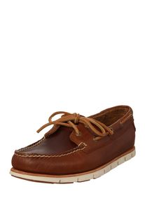 Timberland, Herren Mokassins mit Schn&uuml;rung, Dunkelbraun