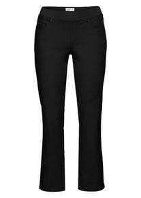 sheego Casual, Damen Schlupfhose, Schwarz