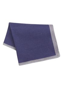 Seidensticker, Herren Einstecktuch ' Schwarze Rose ', Indigo / Flieder