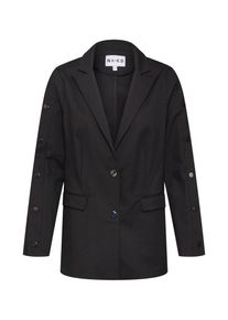 NA-KD, Damen Blazer 'Button Blazer', Schwarz