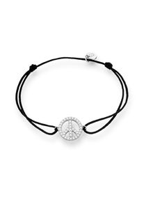 Glanzstücke München Glanzstücke München, Damen Armband, Schwarz / Silber