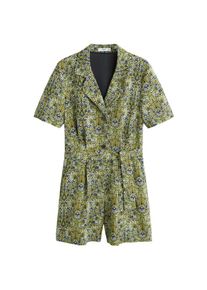 Mango, Damen Overall 'Leonie', Sand / Blau / Gr&uuml;n / Apfel / Pastellgr&uuml;n