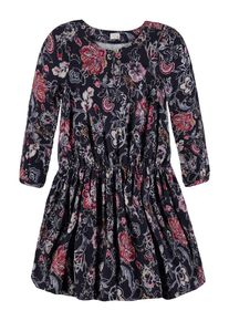 Königsmühle Königsmühle, Mädchen Kleid mit Ornat-Muster, Blau