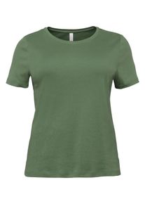 sheego Casual, Damen T-Shirt, Khaki