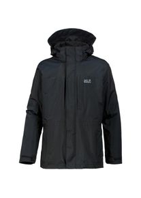 Jack Wolfskin, Herren Doppeljacke 'Thorvald', Schwarz