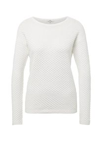 Tom Tailor, Damen Pullover, Naturwei&szlig;