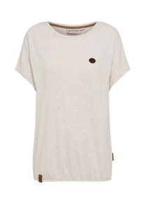 Naketano, Damen Shirt 'Schnella Baustella III', Beige
