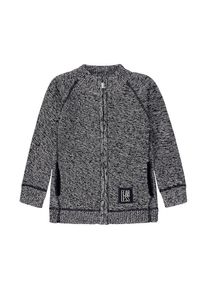 Kanz, Strickjacke, Graumeliert / Schwarzmeliert