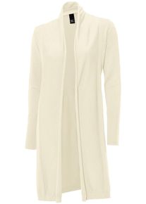 Heine, Damen Strickjacke, Ecru