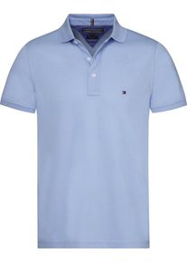 Tommy Hilfiger, Herren Poloshirt, JELLY BEAN, Rauchblau