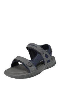 Skechers, Herren Sandale 'Flex AdvantageS - Upwell', Dunkelblau / Grau