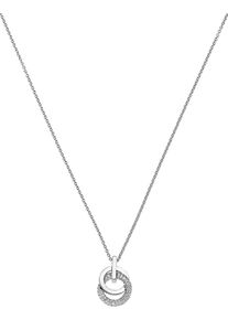 JETTE, Damen Kette, Silber / Weiß