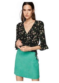 EDITED, Damen Bluse 'Dora', Rot / Schwarz / Wei&szlig;